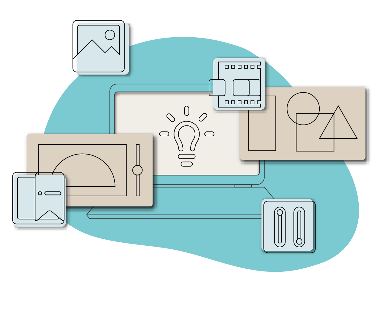 魅力的なUIデザイン